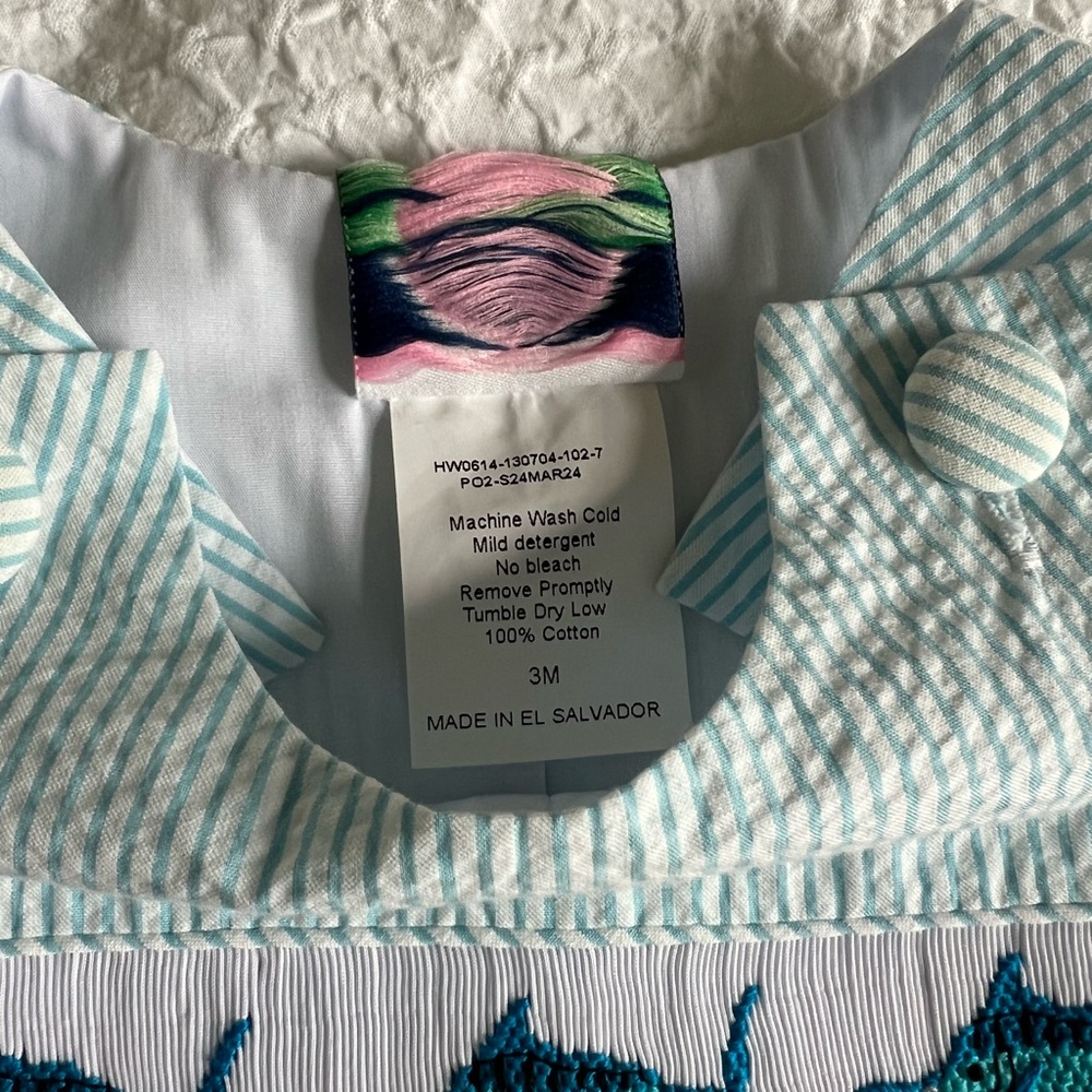 Southern Smocked boys 3 month jumper - Picture 2 of 3